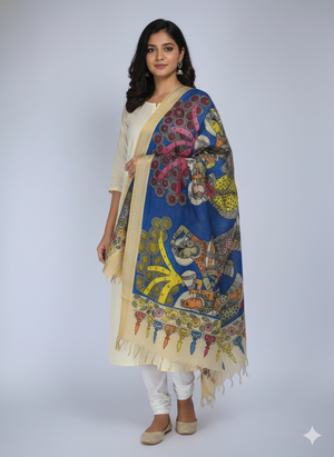 Kalamkari Dupatta