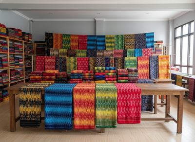 Pochampally ikkat Fabrics