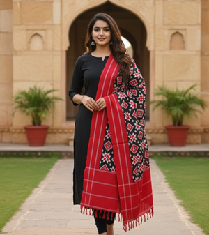 Pochampally ikat Dupatta
