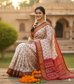 Pochampally Ikkat Silk