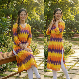 Pochampally Ikkat Kurta