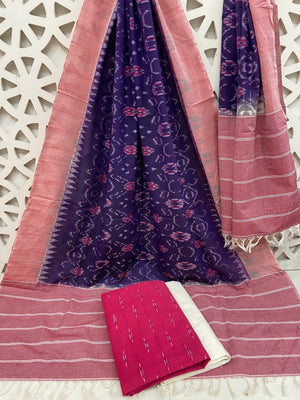 Pochampally Ikat Mercerized Dress