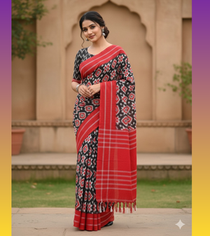 Pochampally Ikkat Cotton