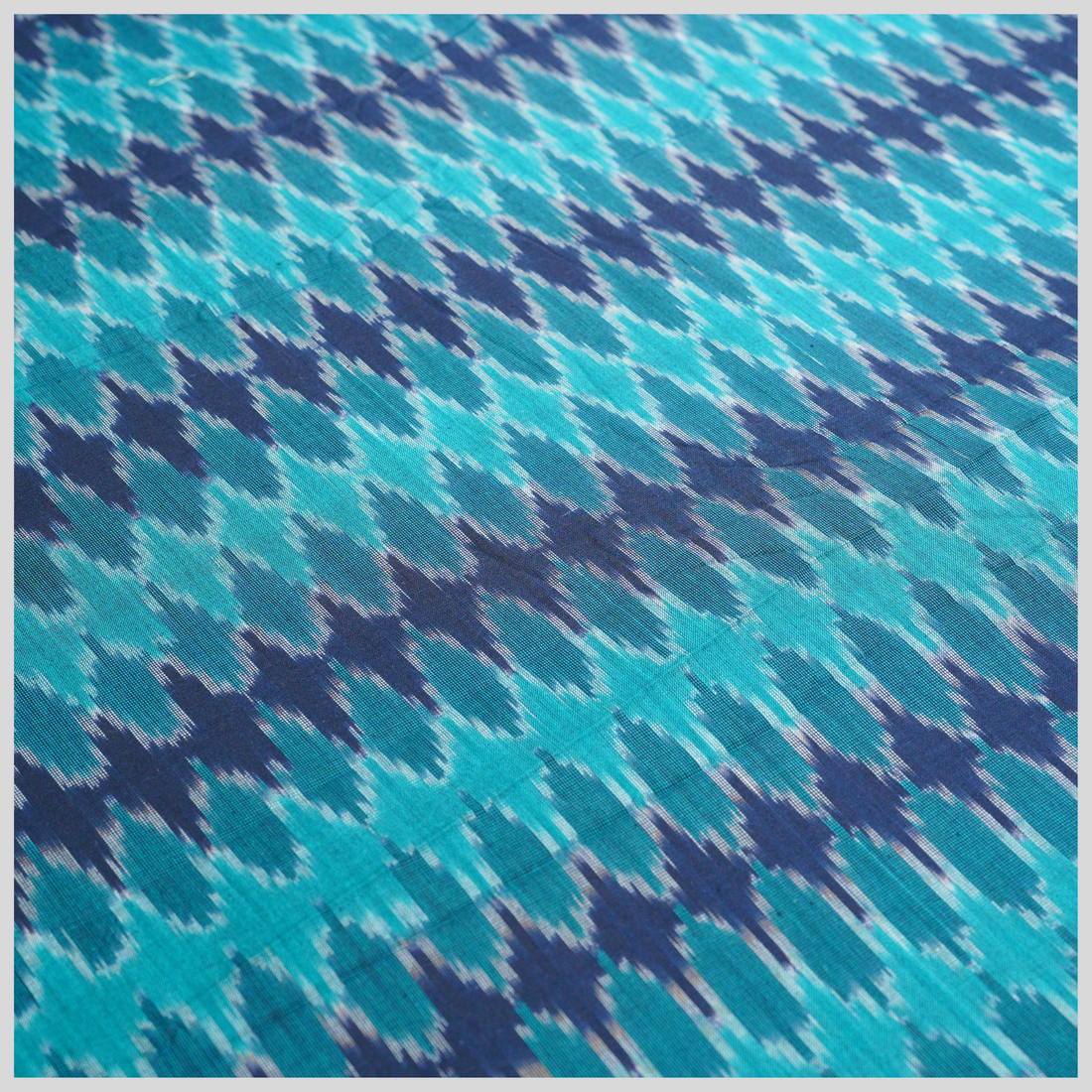 MULTICOLOR - COTTON POCHAMPALLY IKAT FABRIC 03