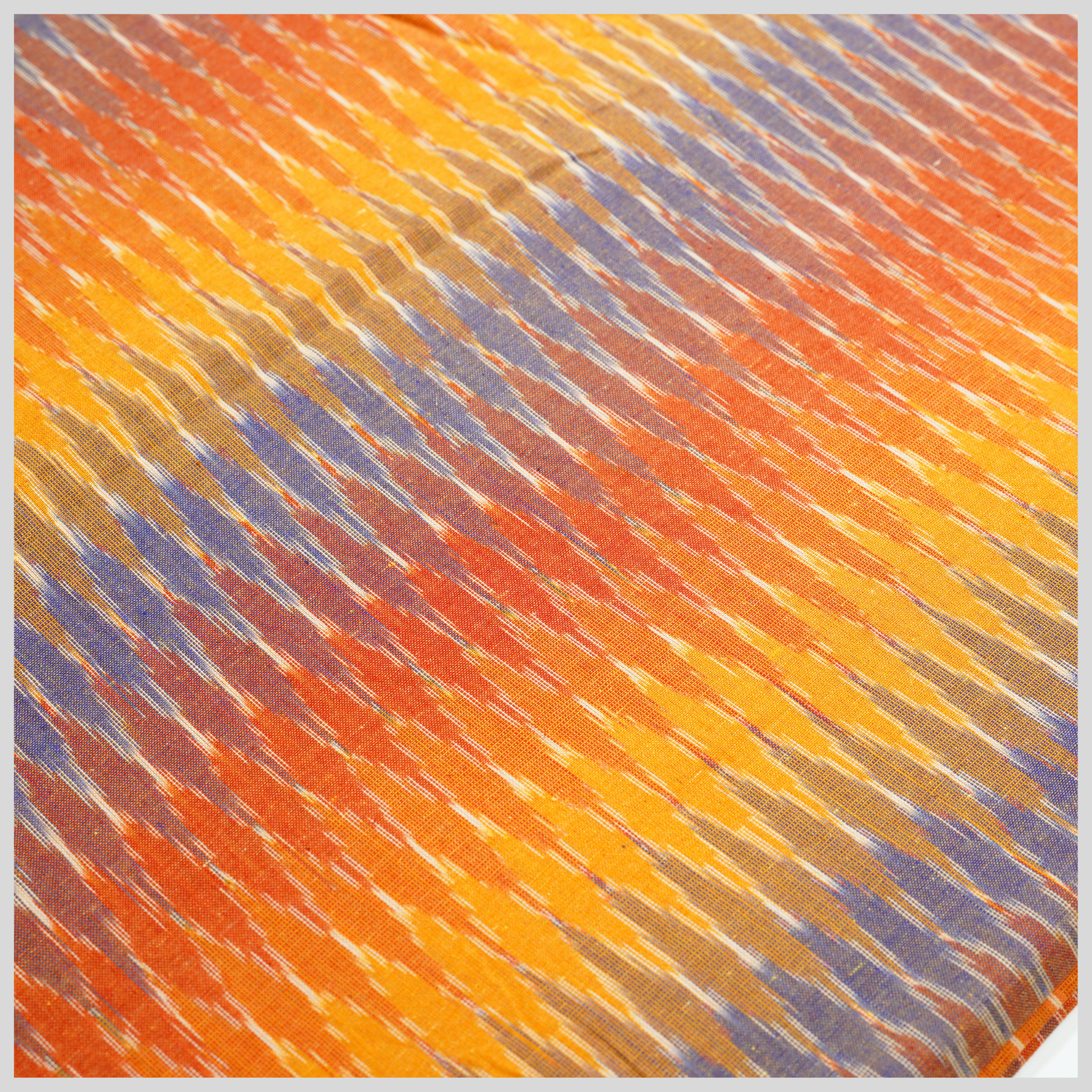 MULTICOLOR - COTTON POCHAMPALLY IKAT FABRIC 08