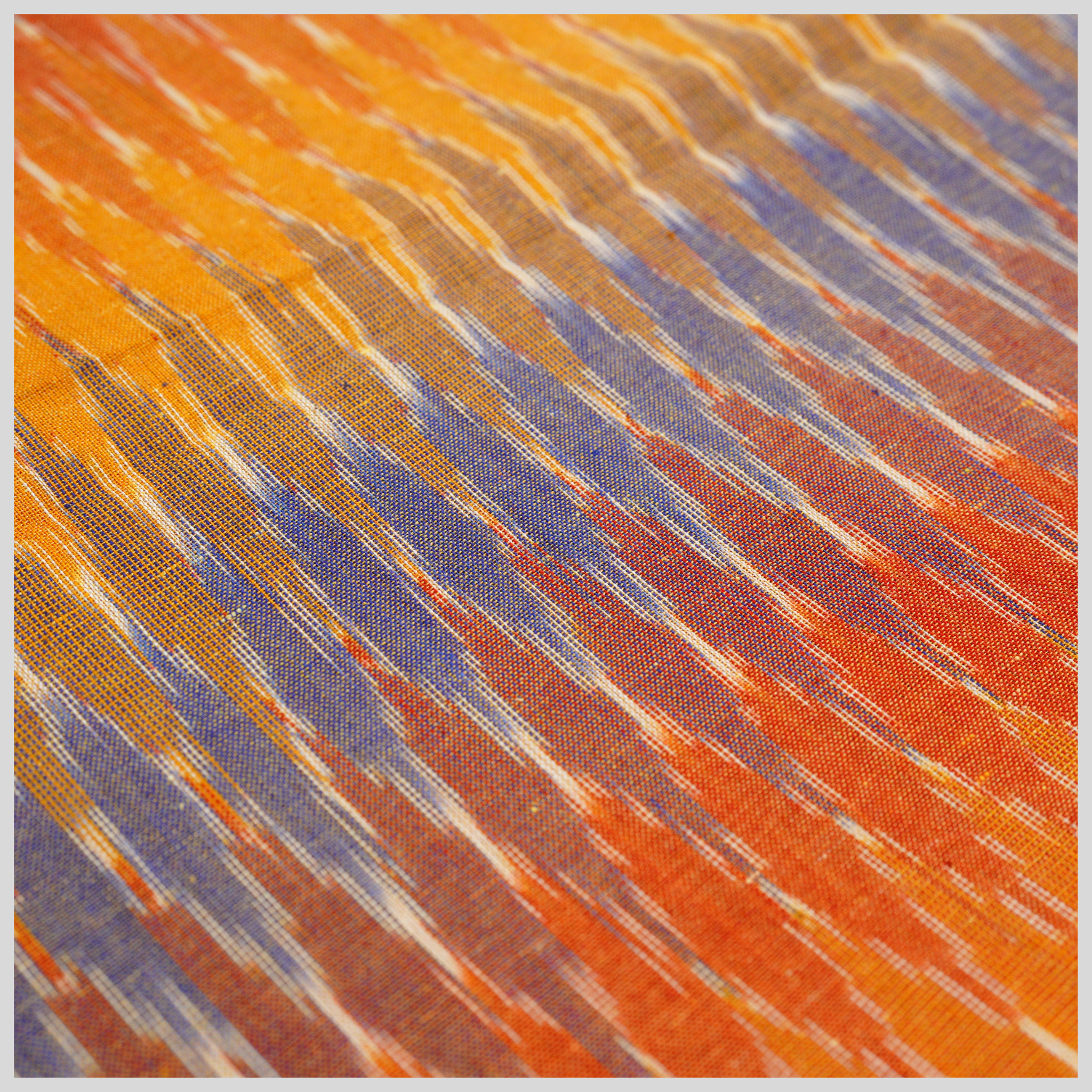 MULTICOLOR - COTTON POCHAMPALLY IKAT FABRIC 08