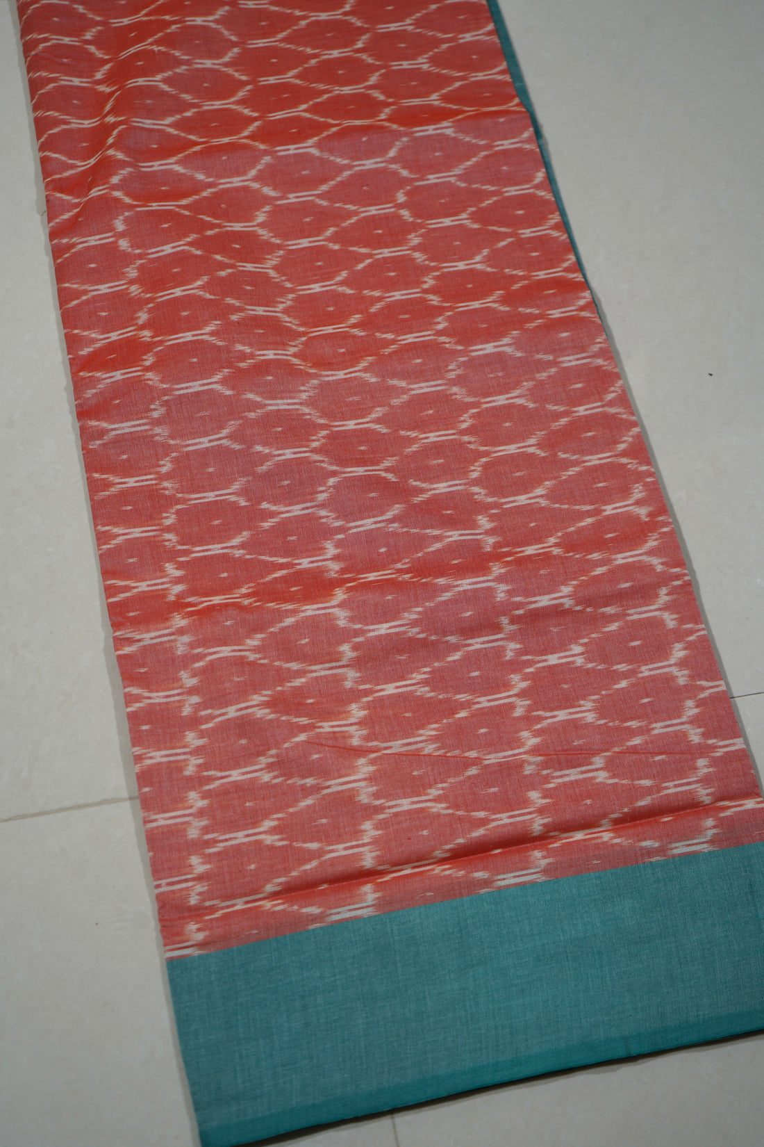 Multicolor - MERCERISED COTTON HANDLOOM POCHAMPALLY IKAT SAREE 09