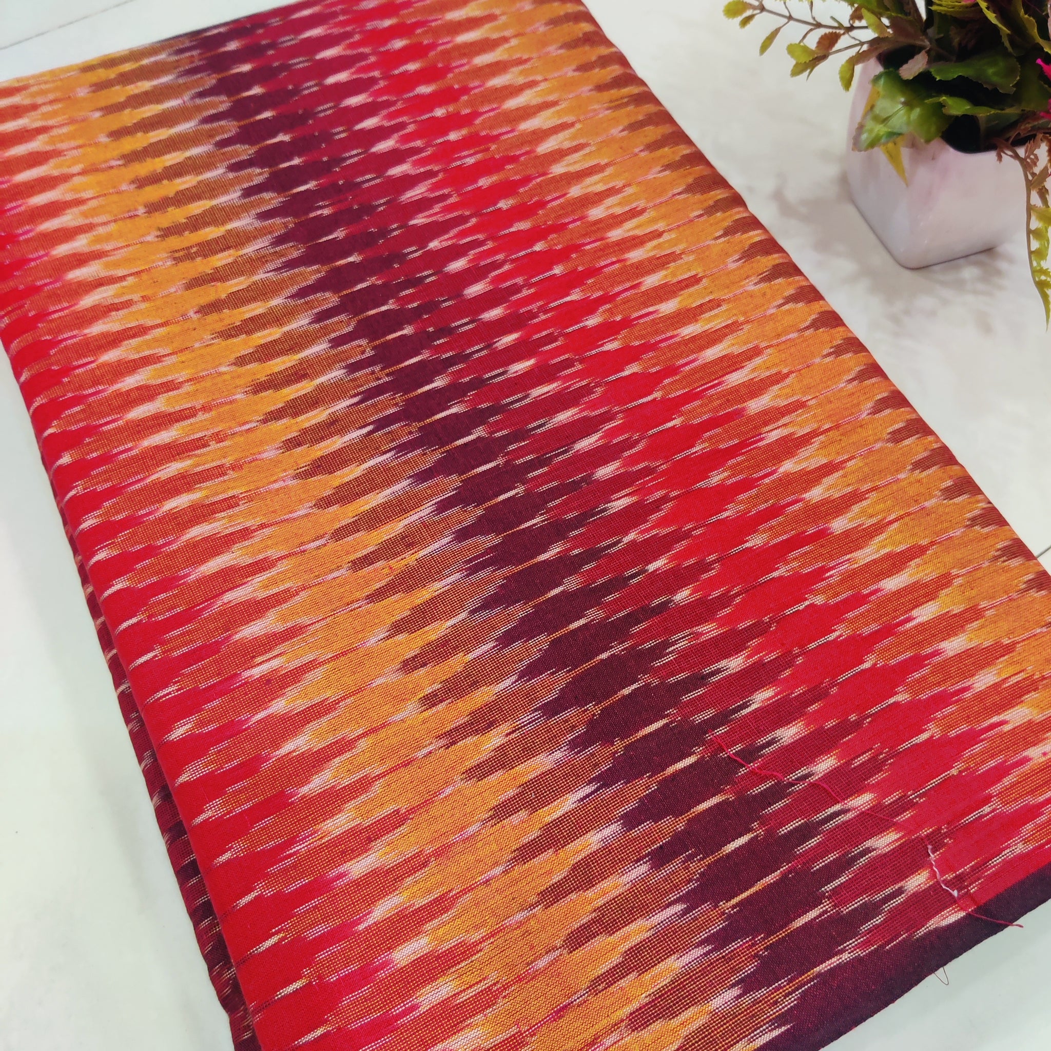 Block Print Cotton Straight Sanganeri Kurta - meter