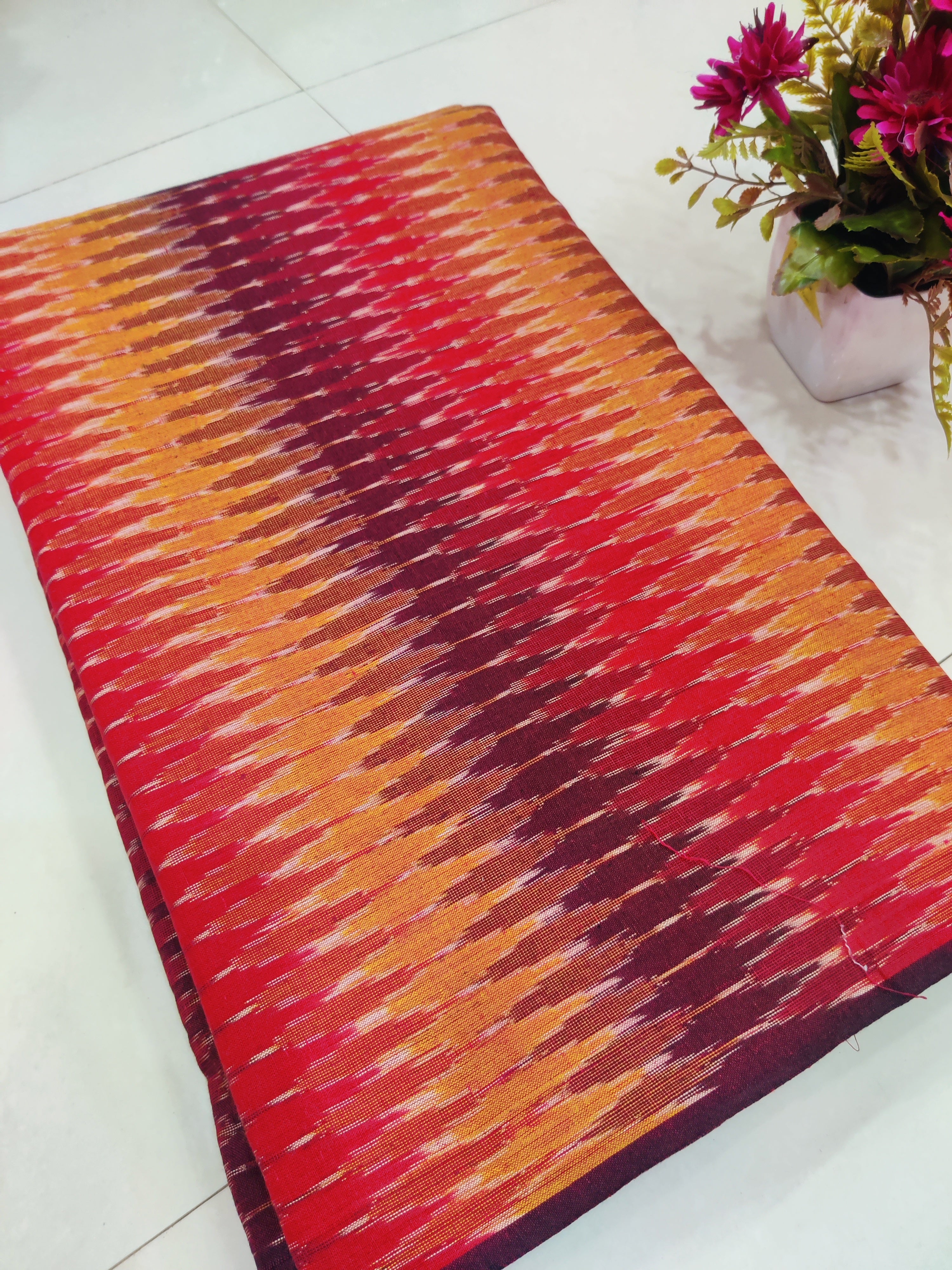 Block Print Cotton Straight Sanganeri Kurta - meter