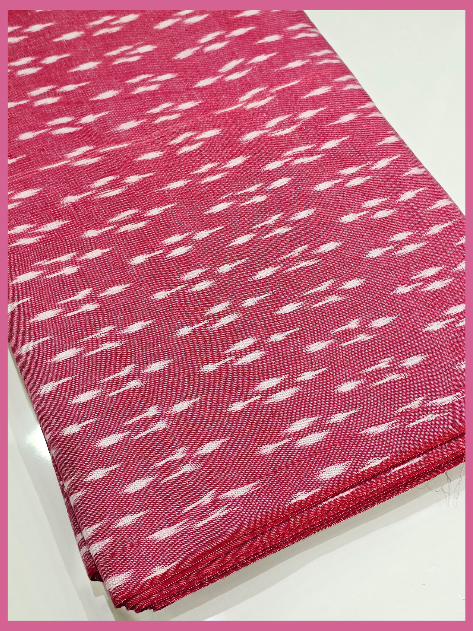 - COTTON POCHAMPALLY IKAT FABRIC 50