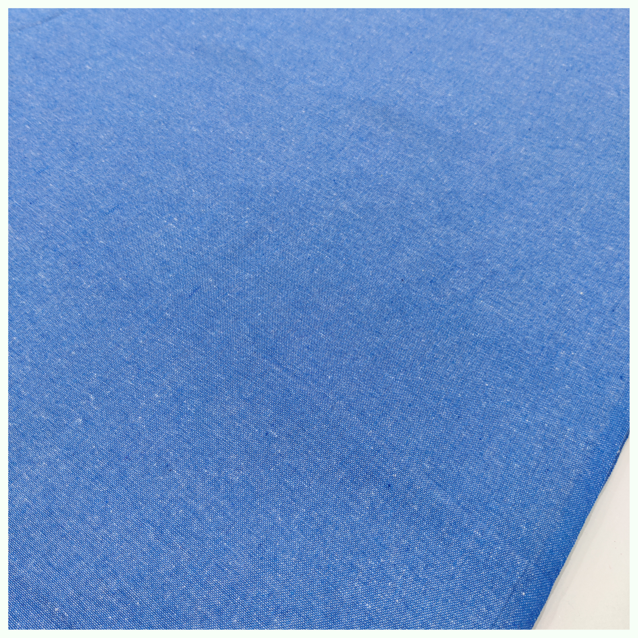 BLUE– COTTON PLAIN POCHAMPALLY IKAT FABRIC 05