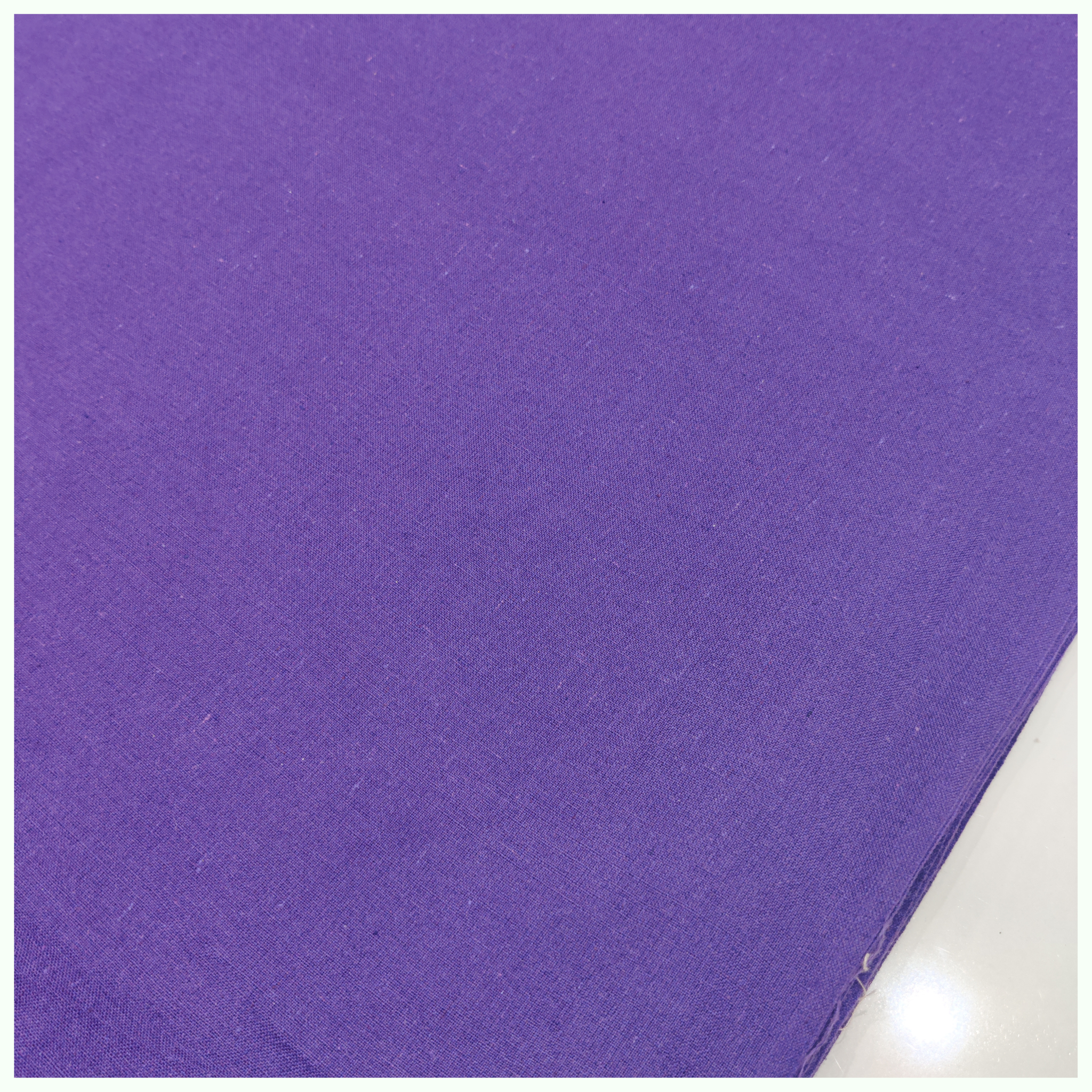 PURPLE– COTTON PLAIN POCHAMPALLY IKAT FABRIC 18