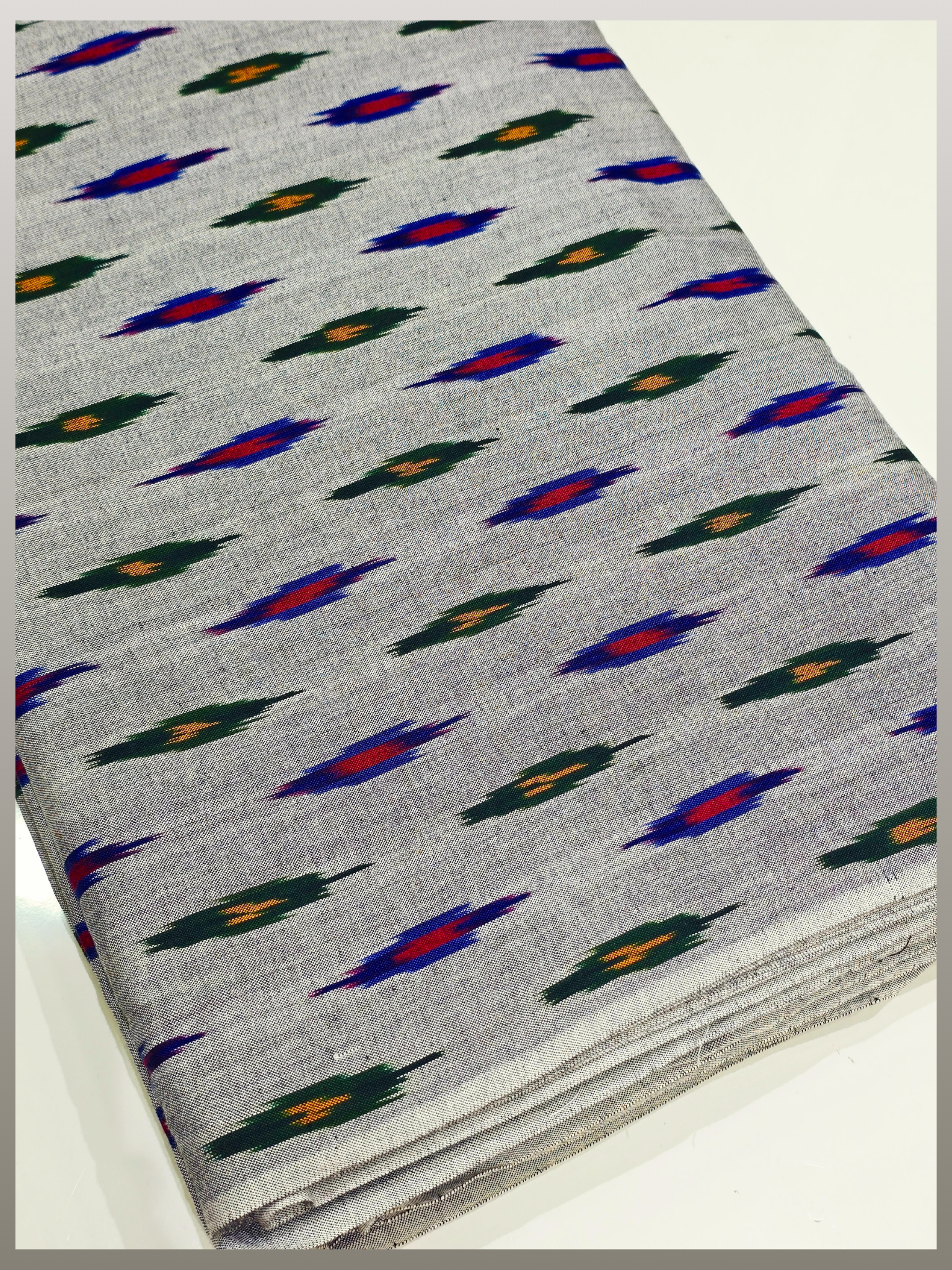 - COTTON POCHAMPALLY IKAT FABRIC 49