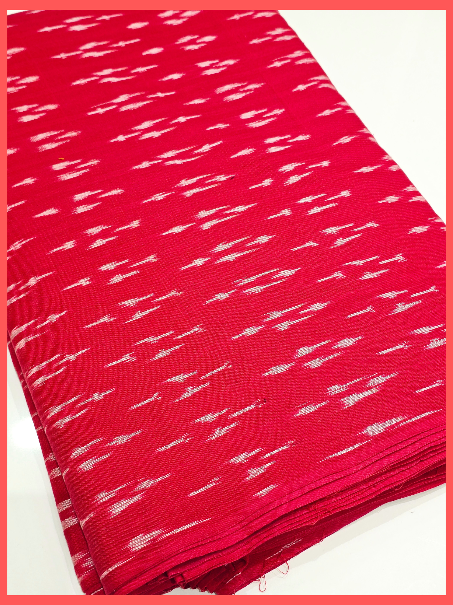 - COTTON POCHAMPALLY IKAT FABRIC 52