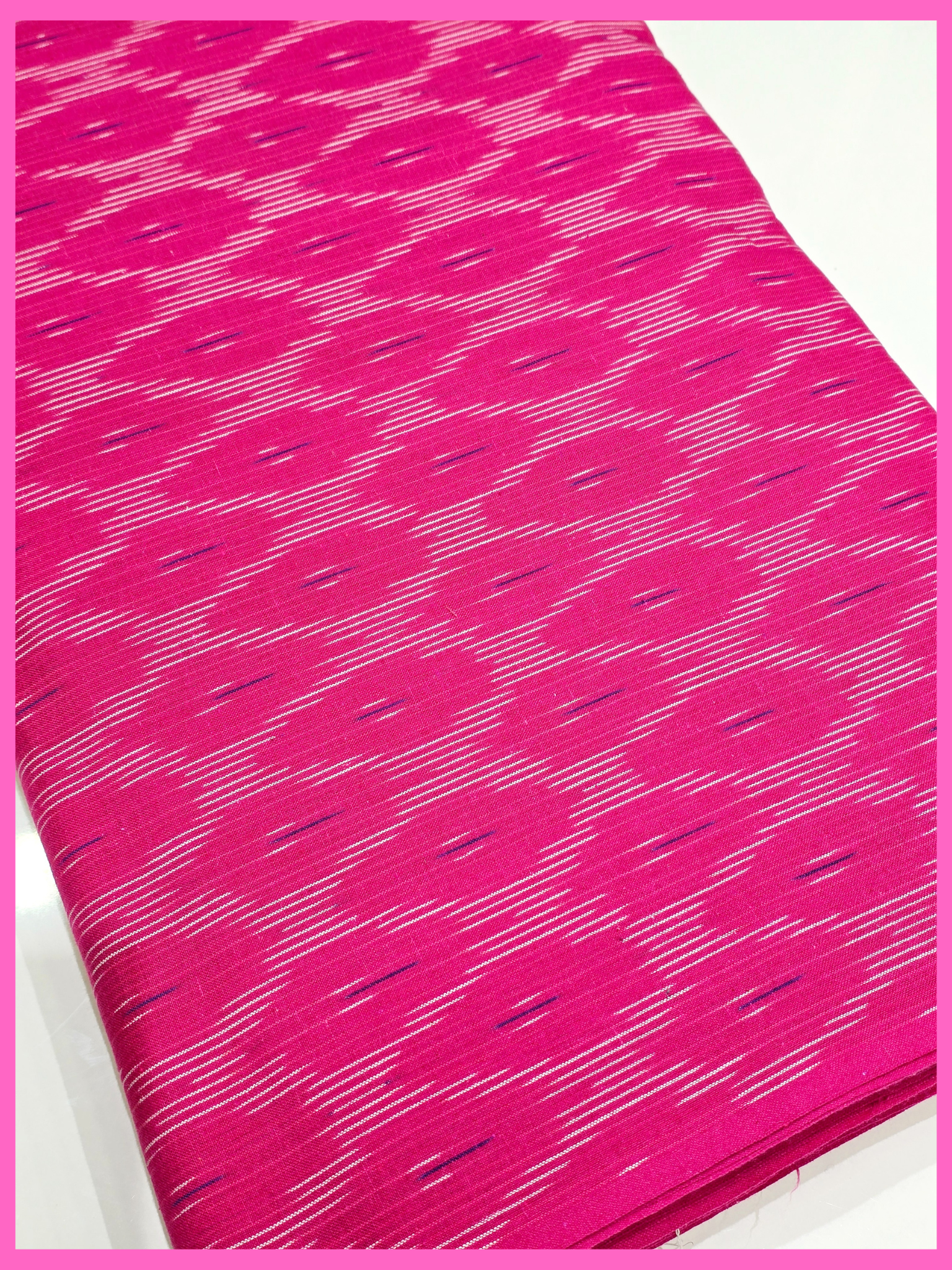 - COTTON POCHAMPALLY IKAT FABRIC 43