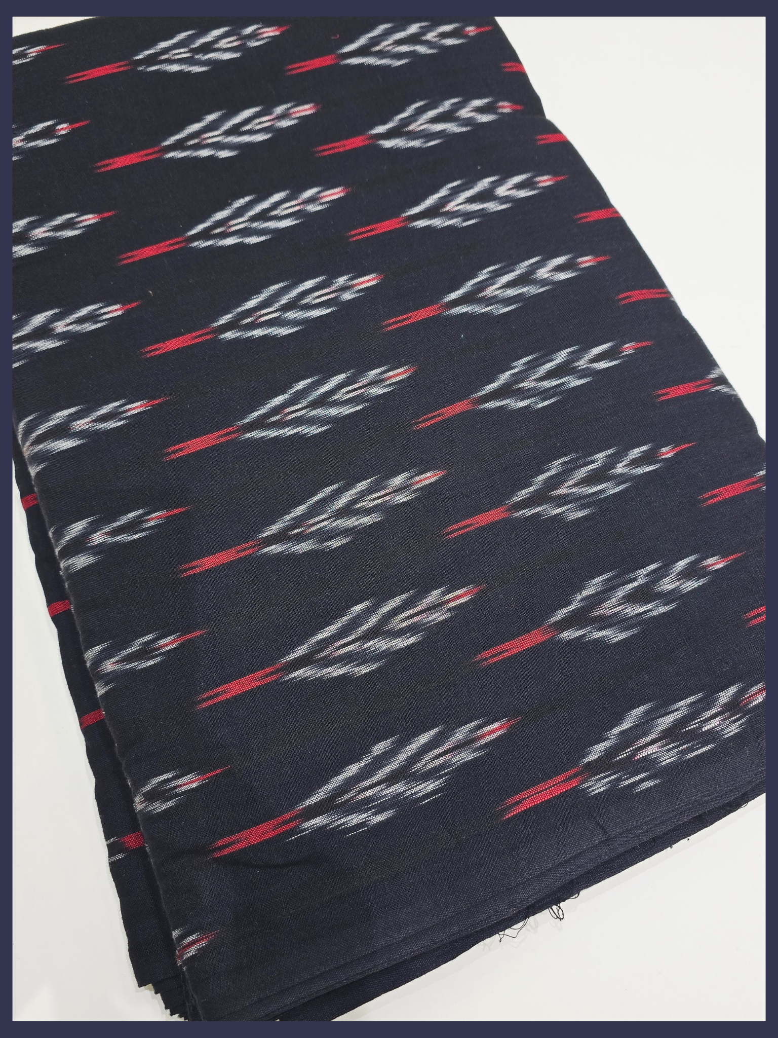 - COTTON POCHAMPALLY IKAT FABRIC 56