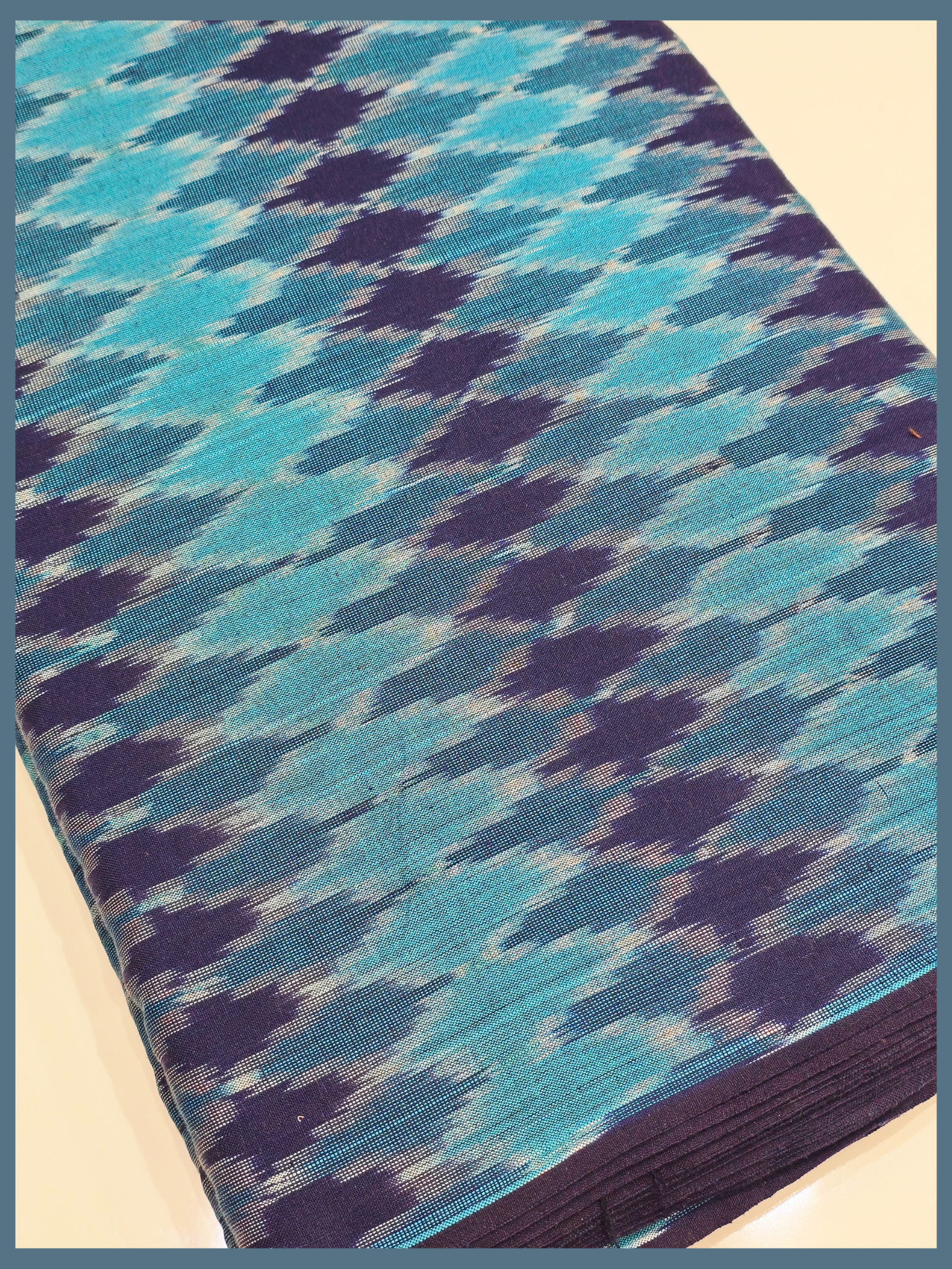 - COTTON POCHAMPALLY IKAT FABRIC 35